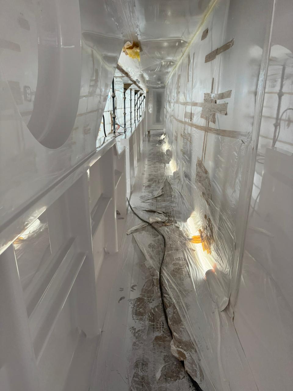52 metre superyacht refit project in France